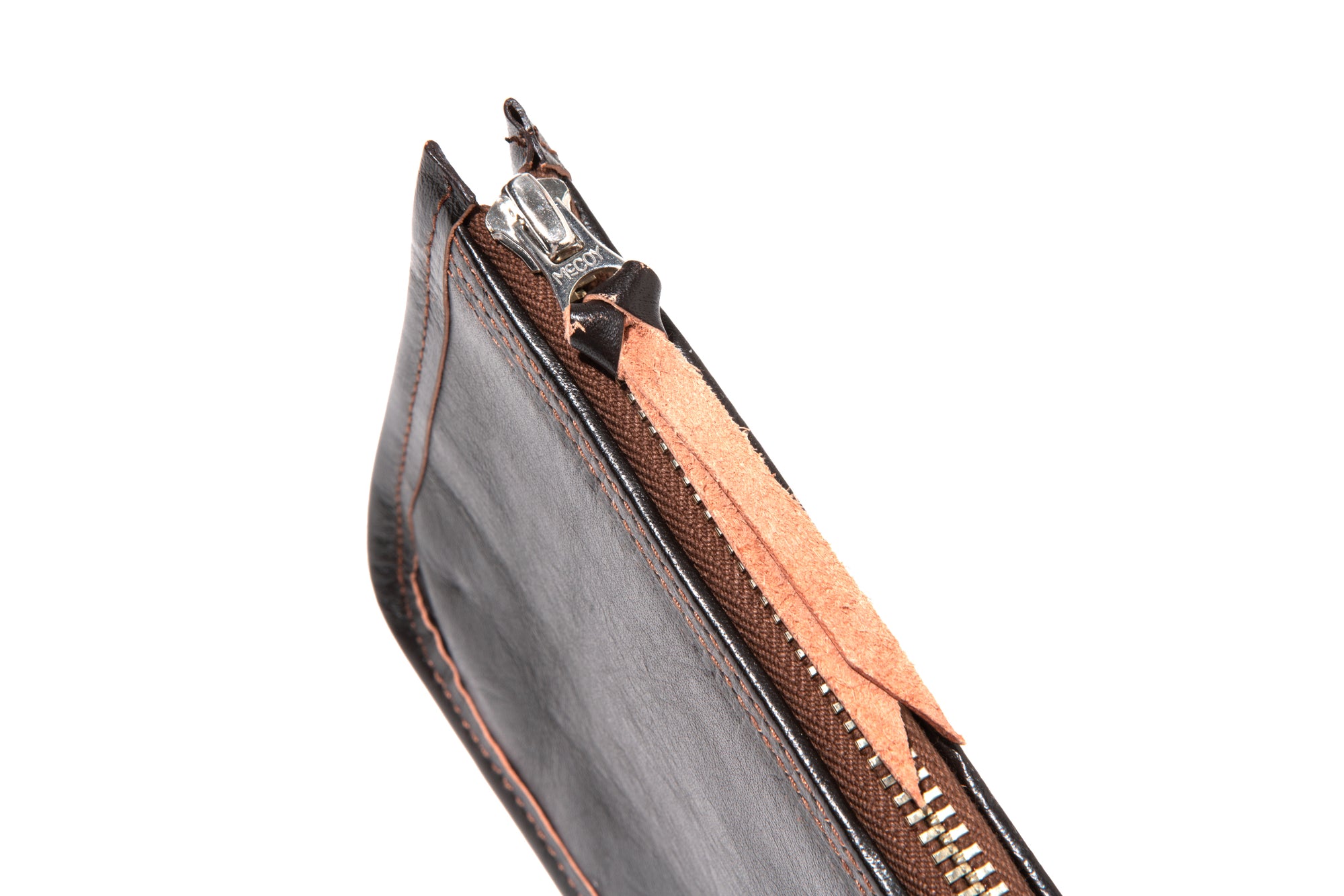 McCOY'S HORSEHIDE LARGE ZIPPER WALLET / AAC