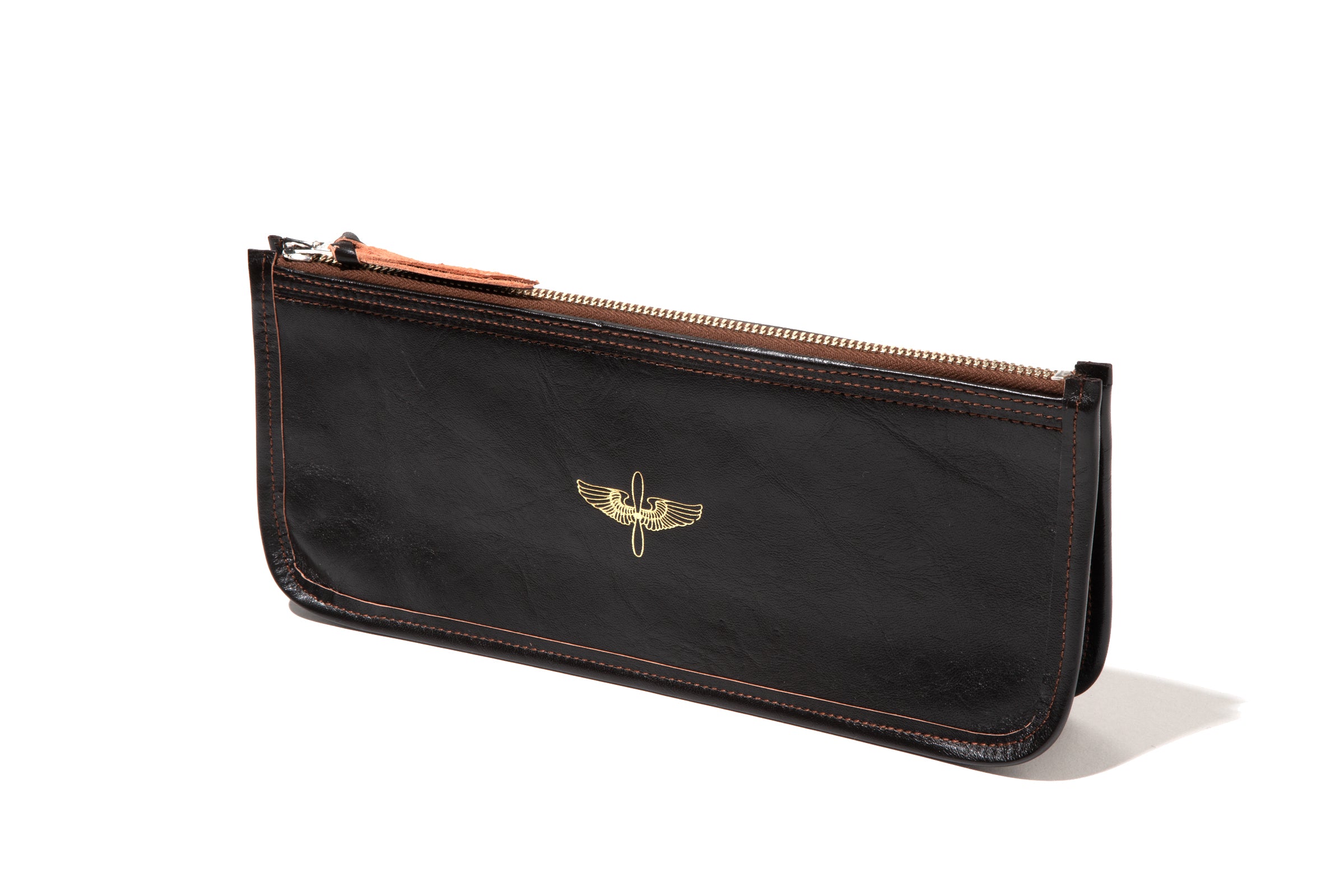 McCOY'S HORSEHIDE LARGE ZIPPER WALLET / AAC – The Real McCoy's