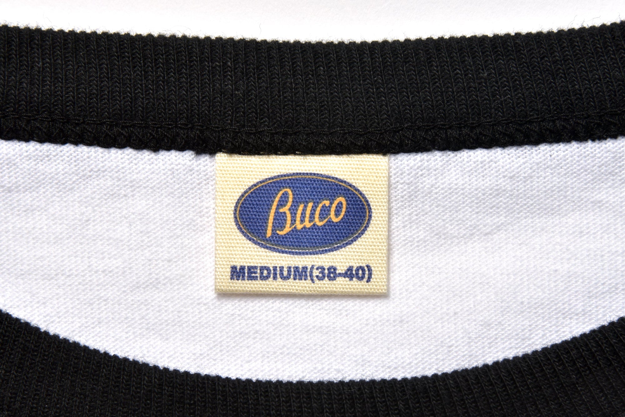 BUCO BASEBALL TEE / OVAL LOGO (CHECKERED)