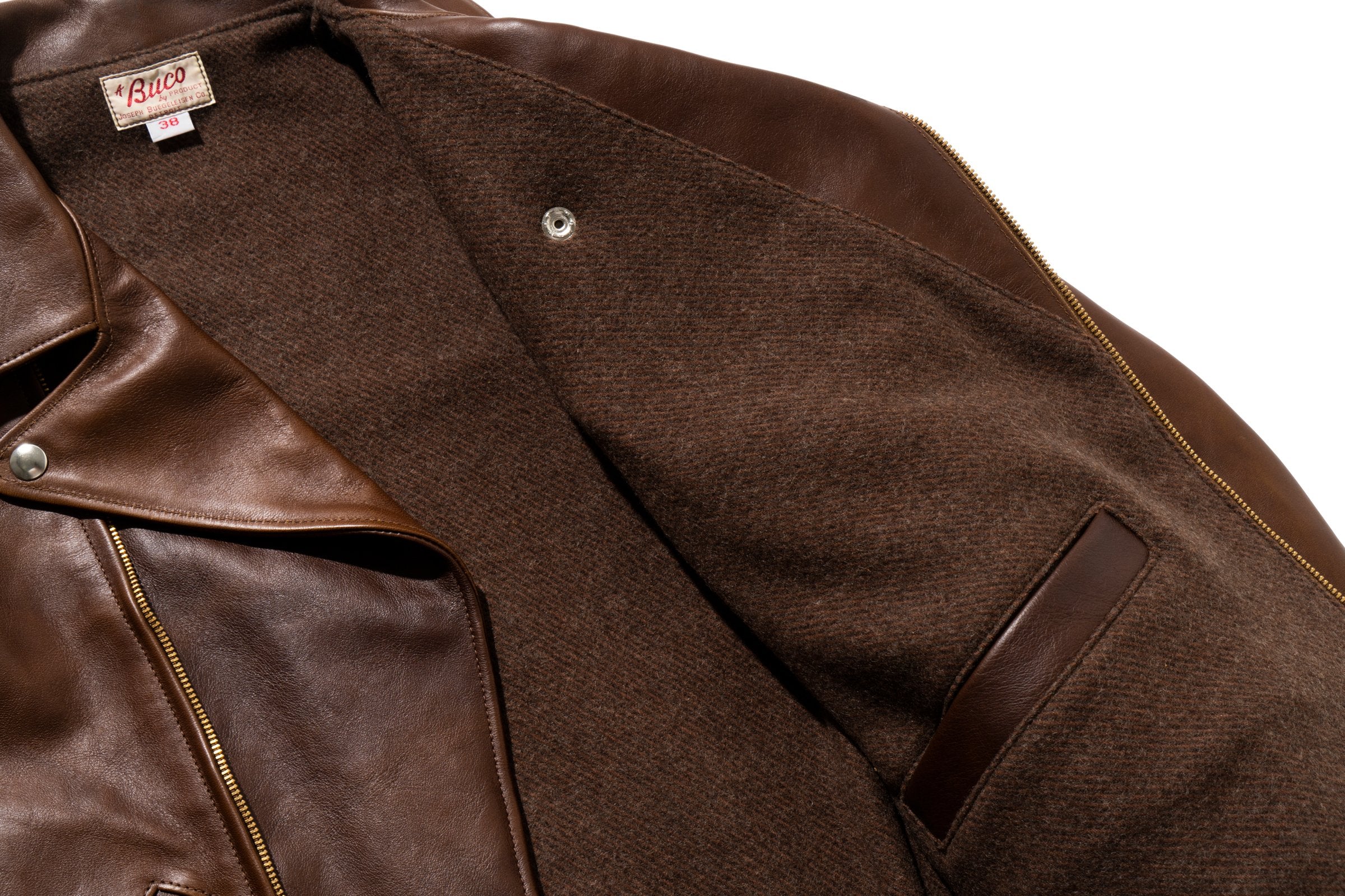 BUCO JH-1 JACKET / BROWN – The Real McCoy's