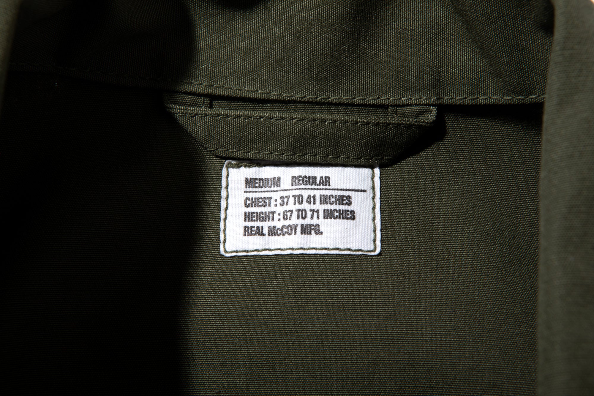 COAT, MAN'S, COMBAT, TROPICAL - One Wash