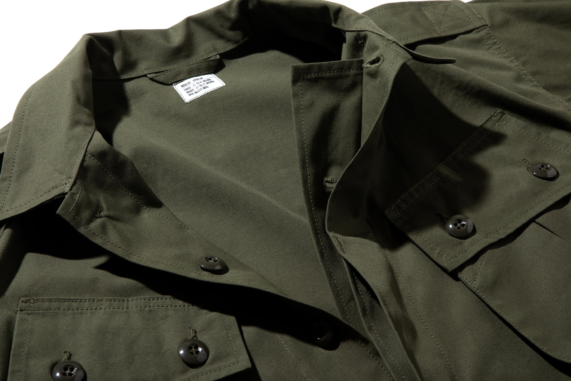 COAT, MAN'S, COMBAT, TROPICAL - One Wash