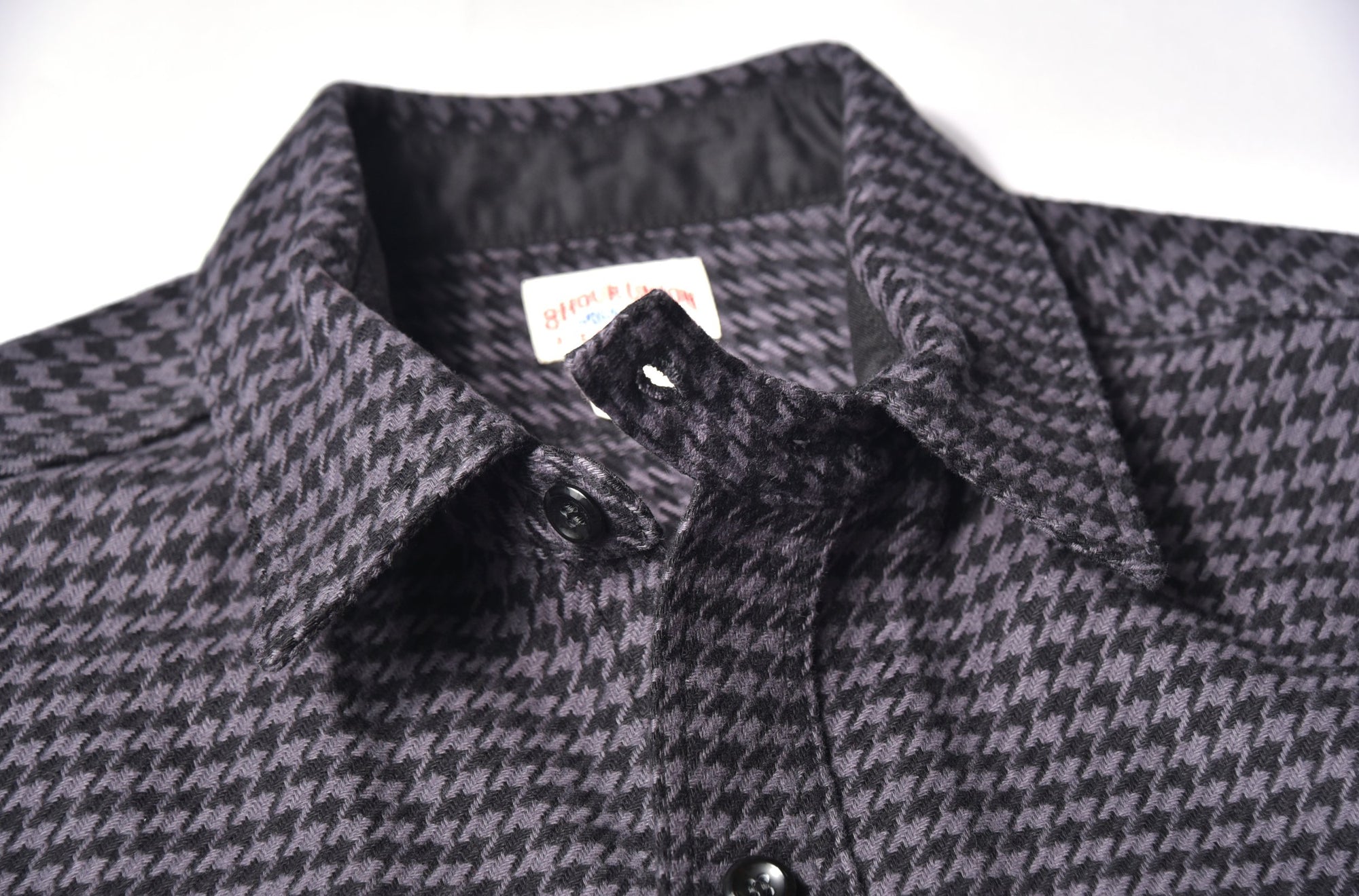 8HU HOUNDSTOOTH FLANNEL SHIRT