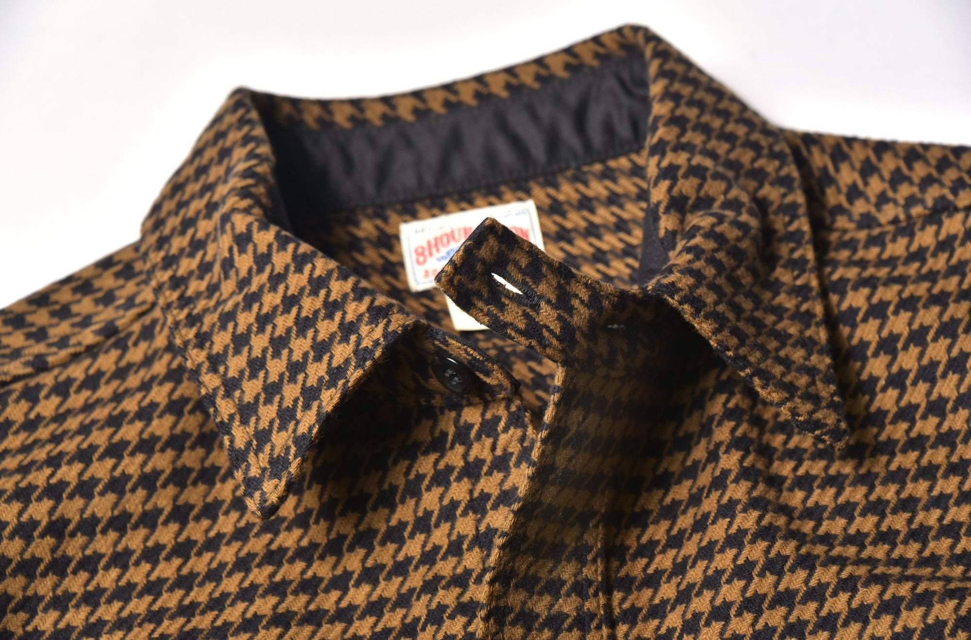 8HU HOUNDSTOOTH FLANNEL SHIRT