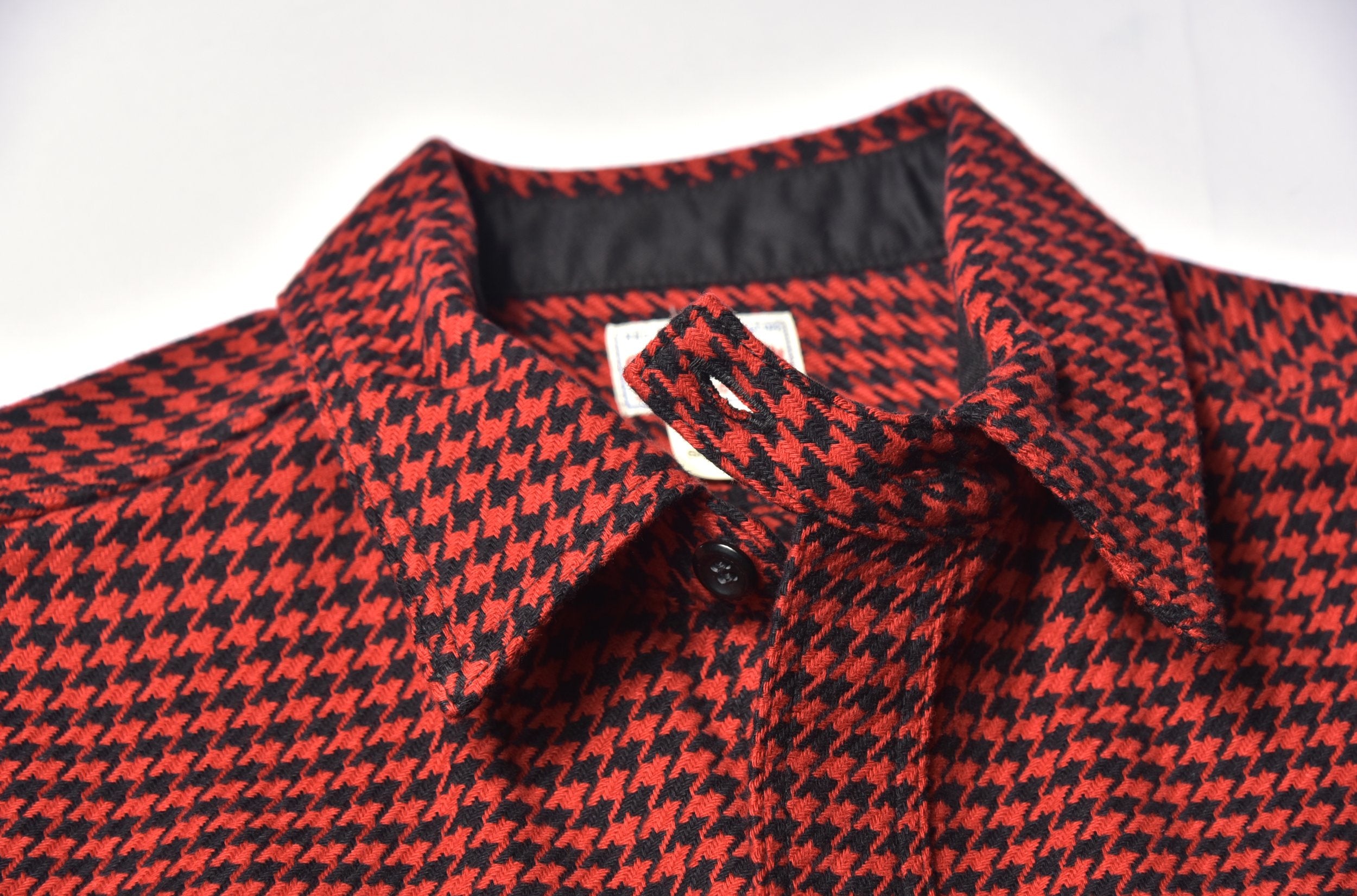 売り尽 Houndstooth Flannel Hooded Shirt | www.ouni.org