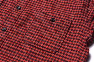 8HU HOUNDSTOOTH FLANNEL SHIRT