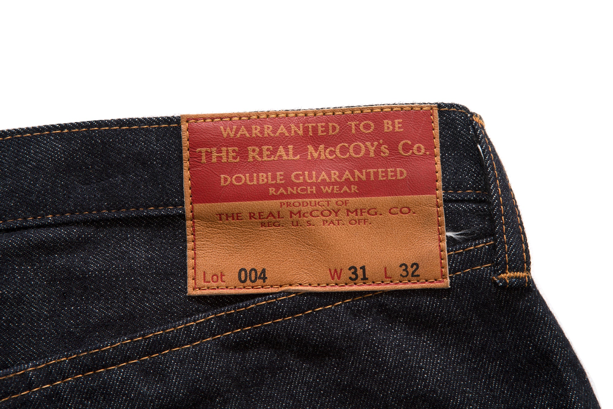 REAL McCOY'S LOT.004 DENIM