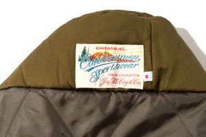 NYLON QUILTED DOWN CAP