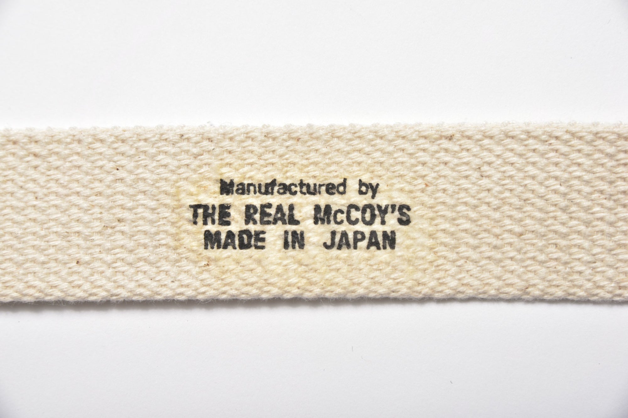 WHITE TROUSER UNIFORM BELT