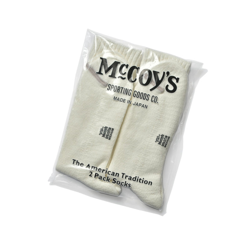 McCOY'S 2 PCS PACK SOCKS – The Real McCoy's