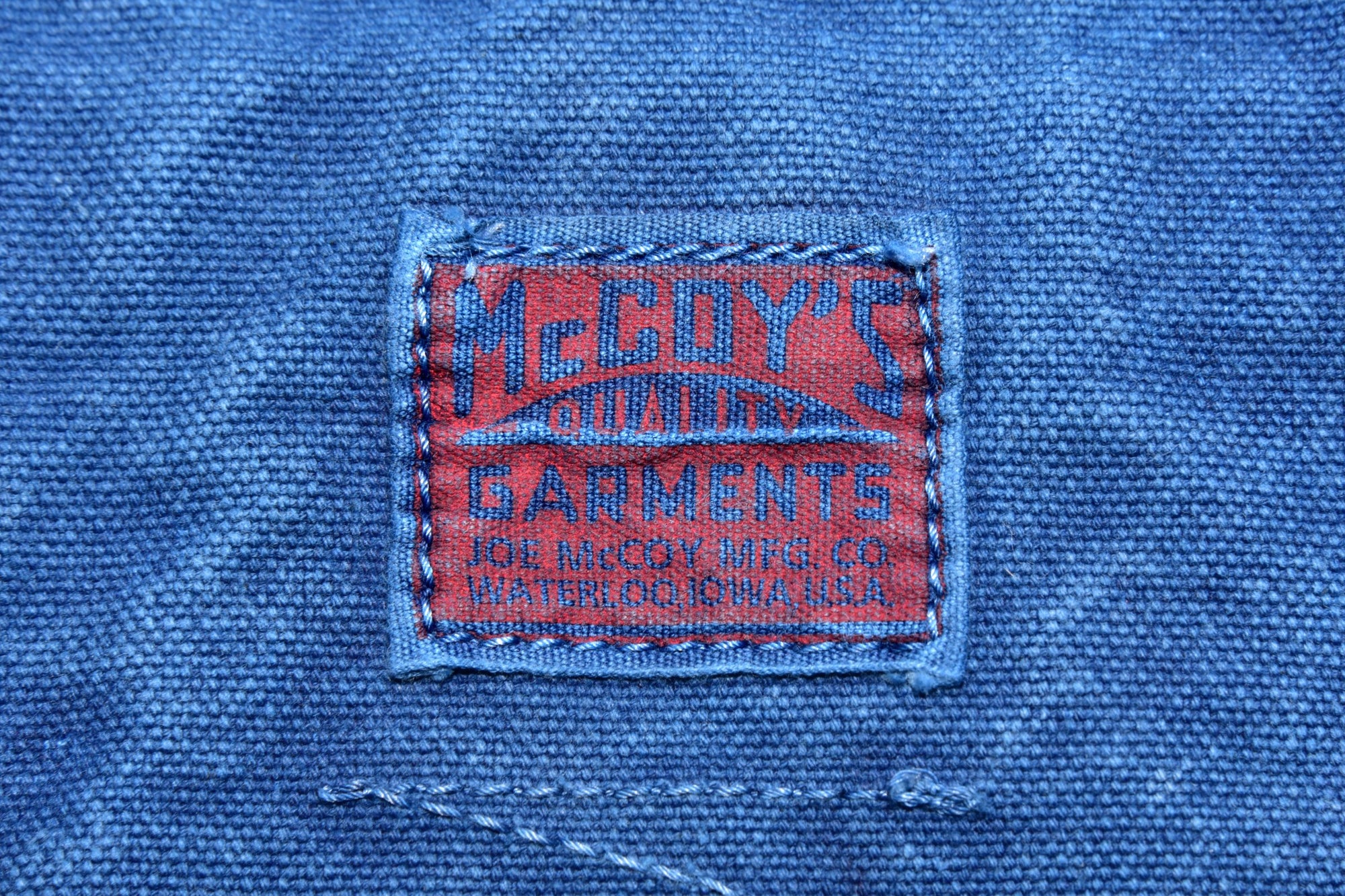 COAL TOTE (INDIGO DYED)