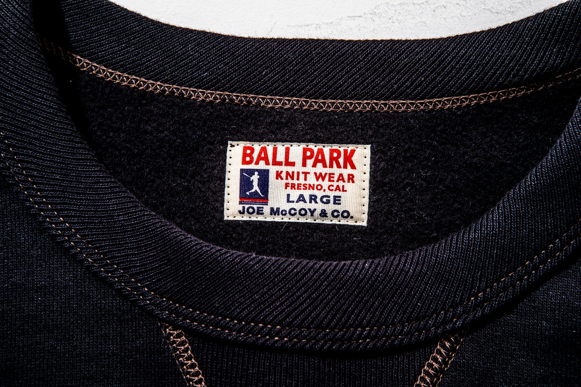 BALL PARK CREWNECK SWEATSHIRT