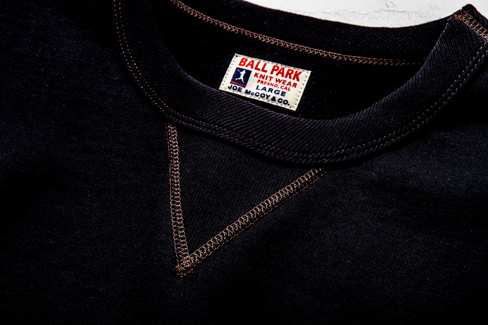 BALL PARK CREWNECK SWEATSHIRT