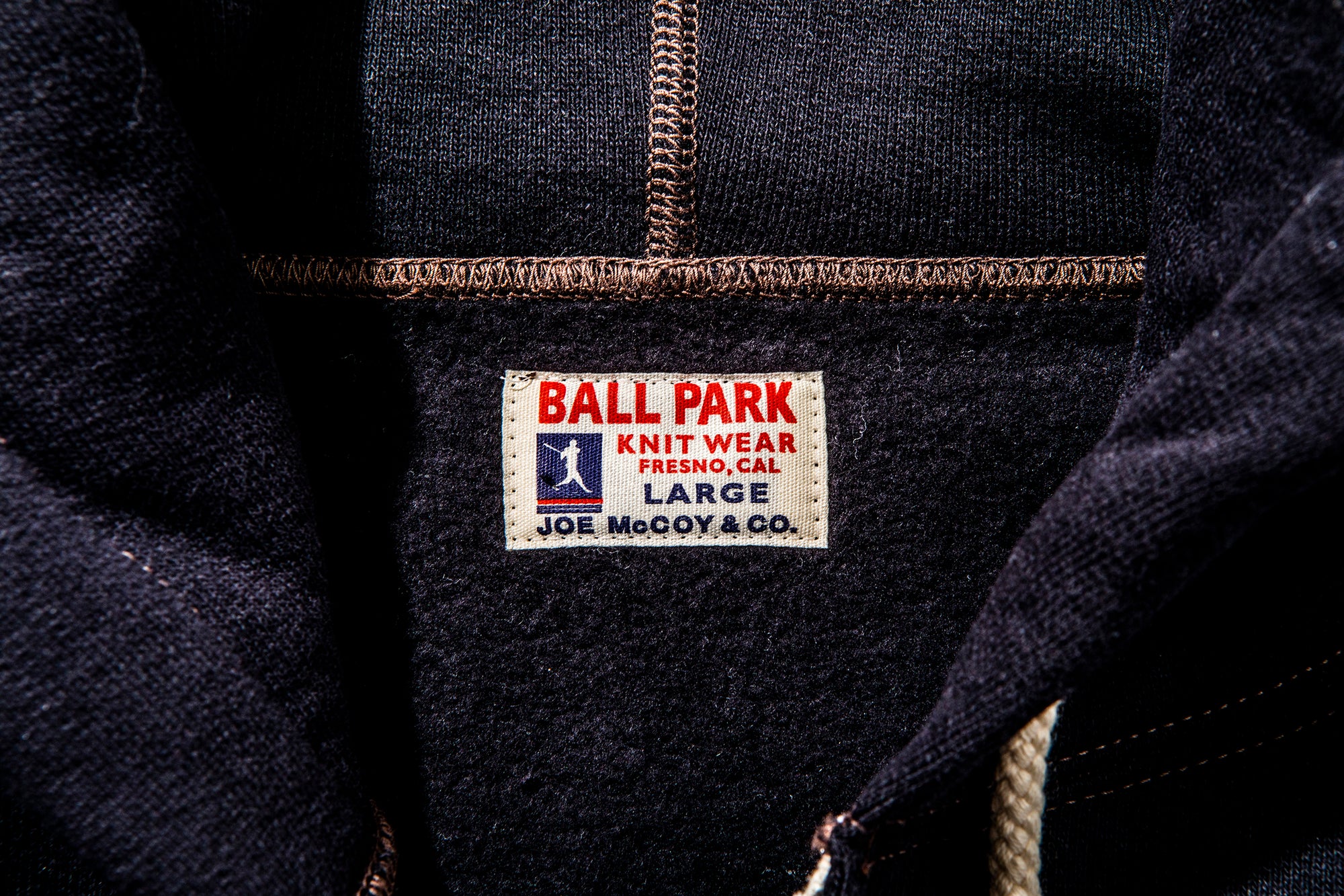 BALL PARK F/Z SWEATSHIRT