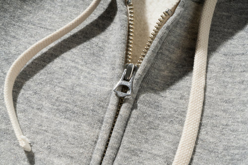 10 oz. LOOPWHEEL F/Z PARKA GREY – The Real McCoy's