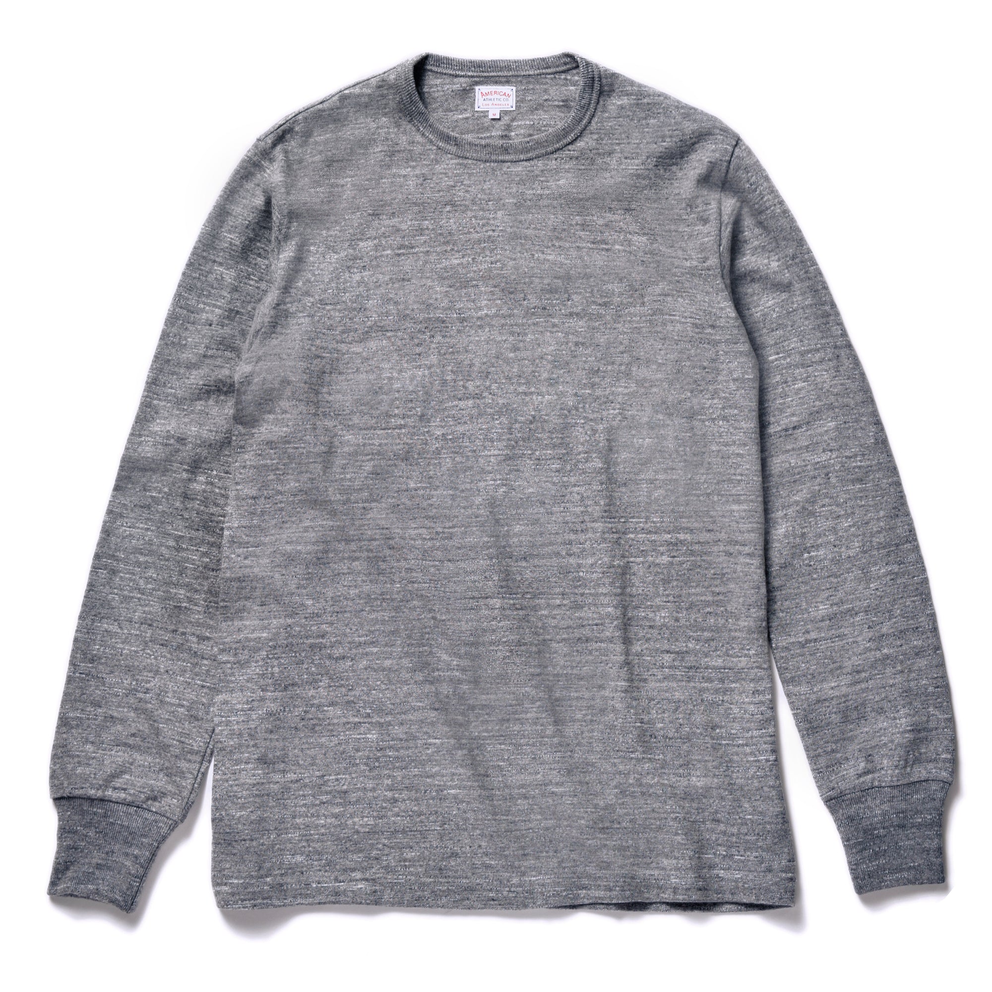 ATHLETIC L/S T-SHIRT/ LOOPWHEEL