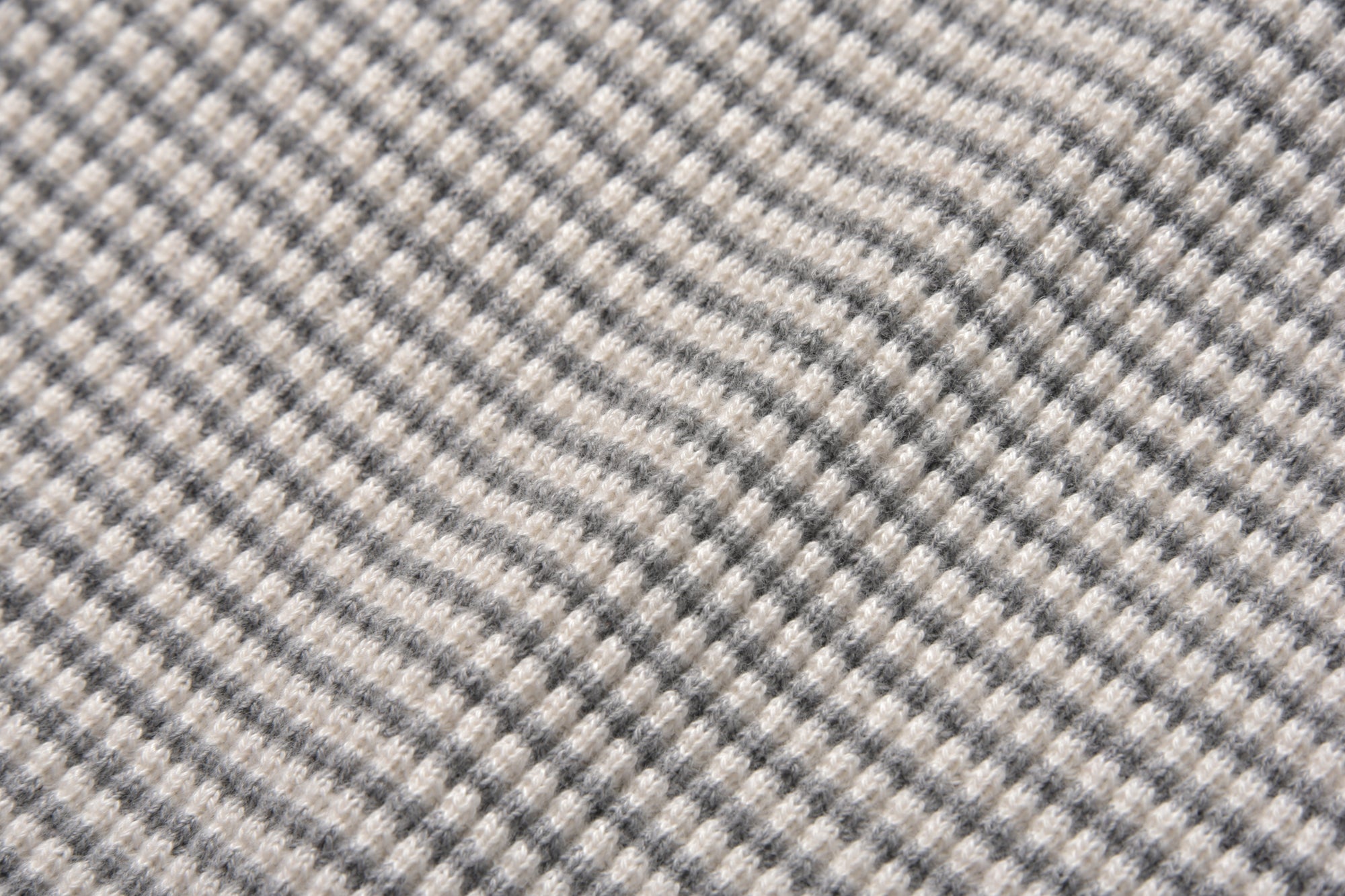 WAFFLE STRIPE THERMAL SHIRT L/S