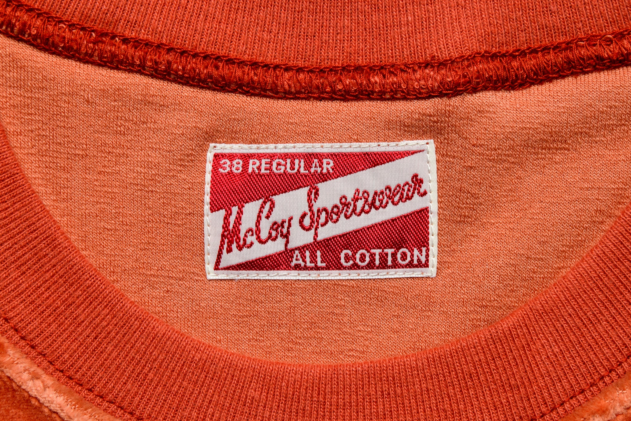 COTTON RAYON PILE SWEATSHIRT – The Real McCoy's