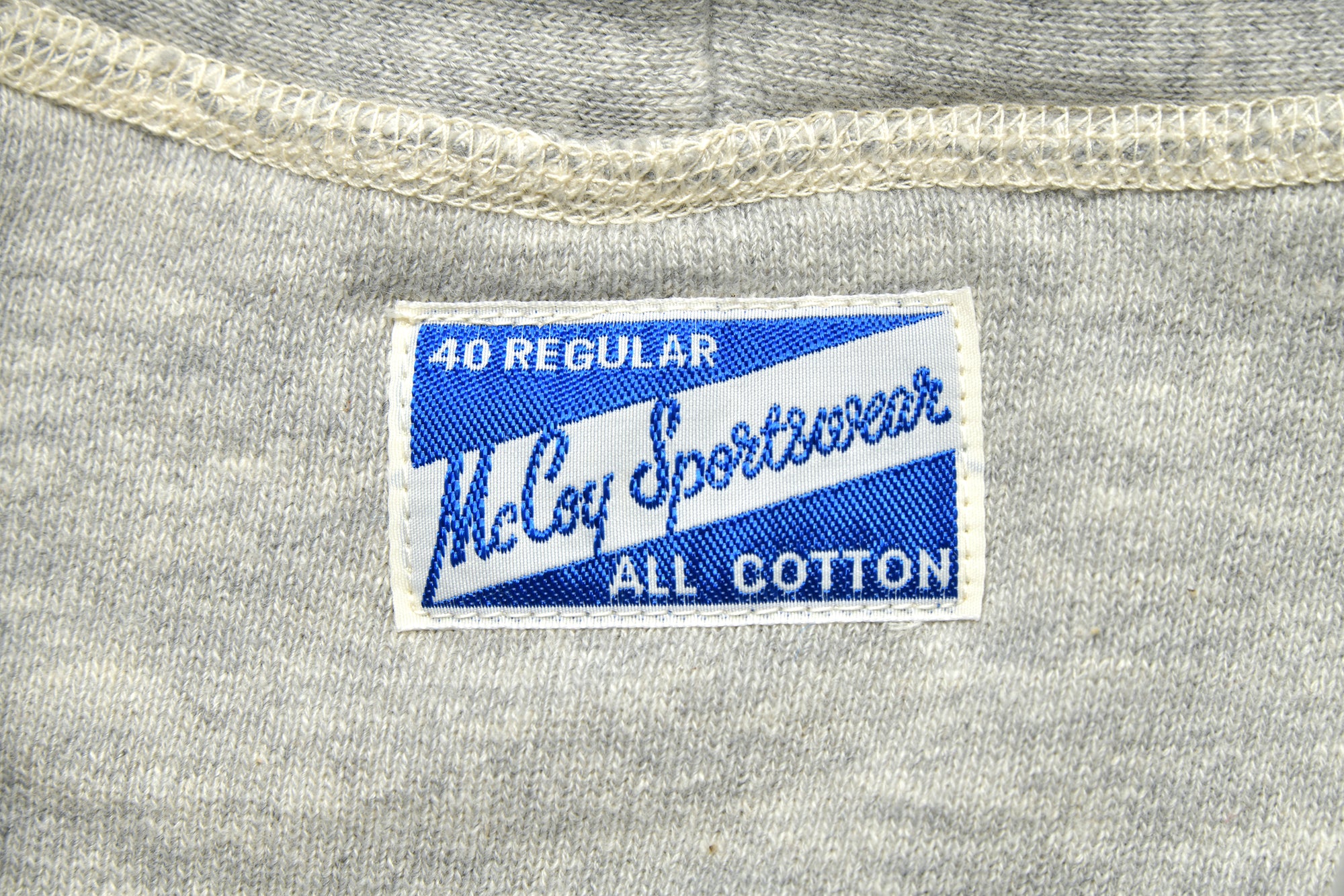 THERMAL SWEATSHIRT (TWO-TONE)