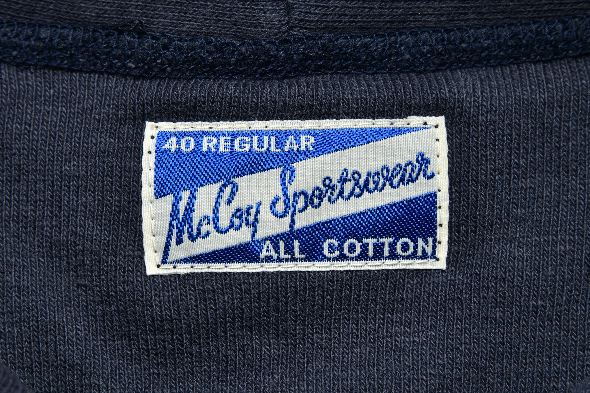 THERMAL SWEATSHIRT (TWO-TONE)