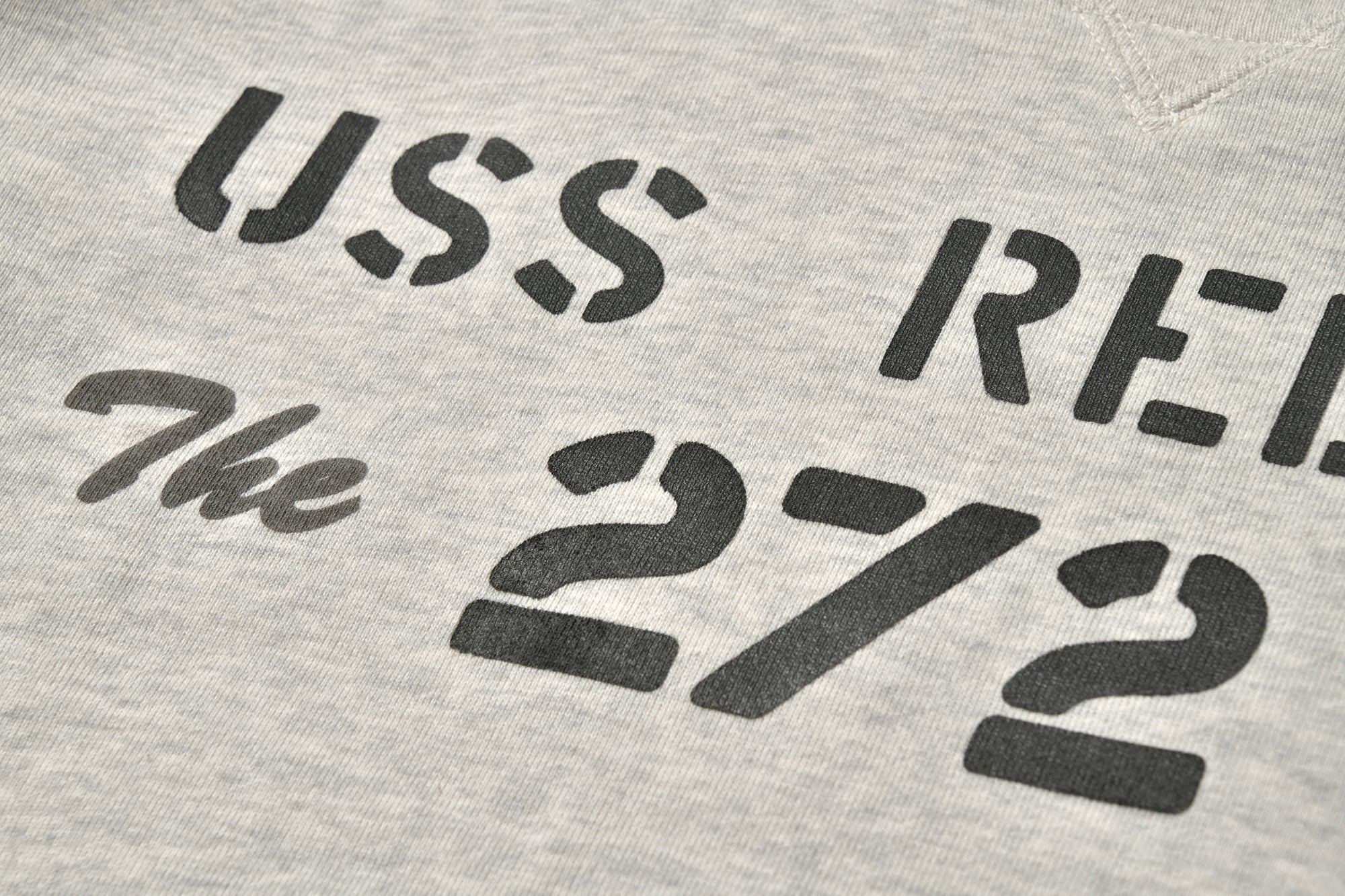 MILITARY PRINT SWEATSHIRT / USS REDFIN