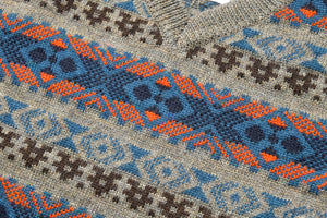 FAIR ISLE CREW NECK SWEATER