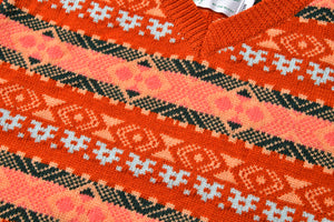 FAIR ISLE CREW NECK SWEATER
