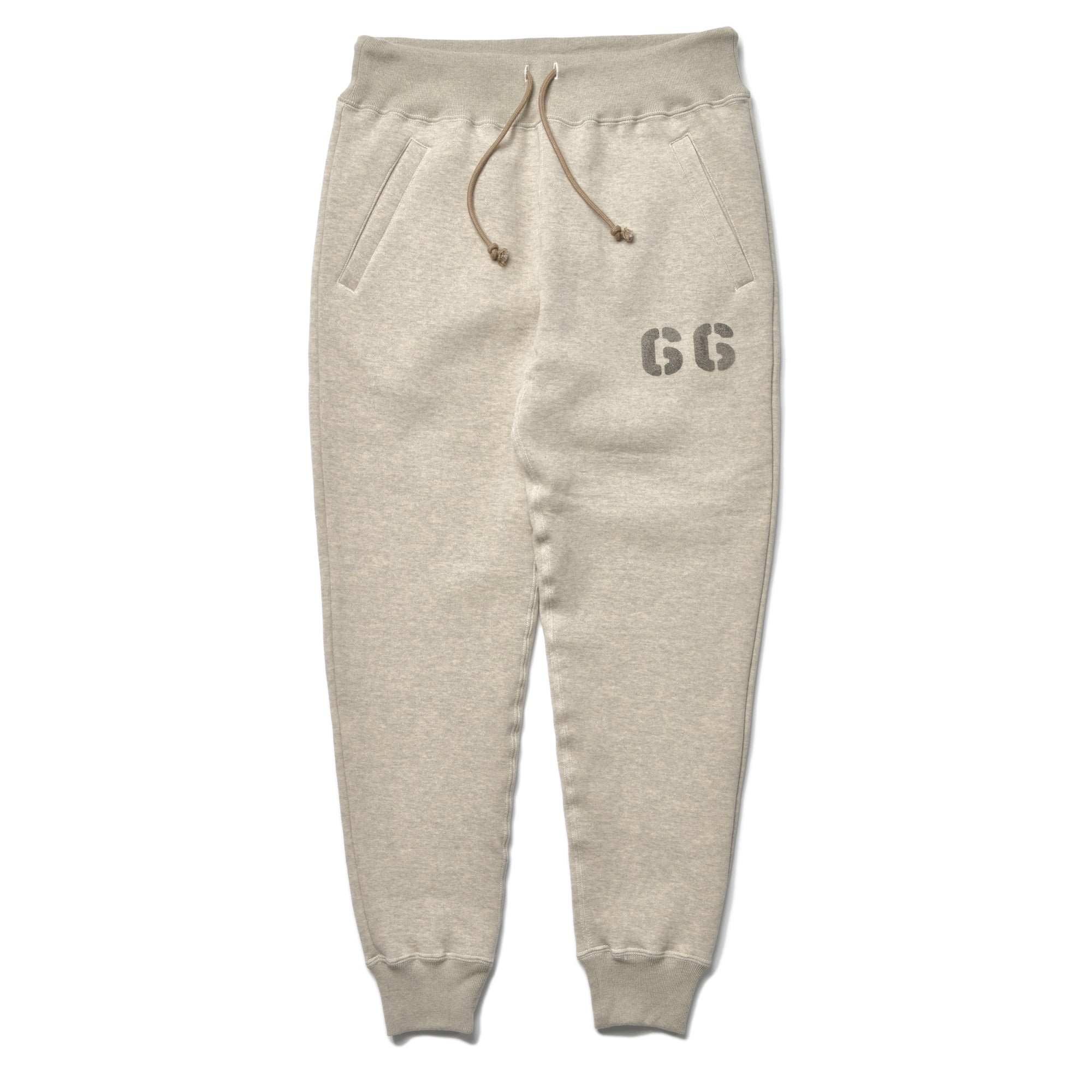 RIBBED SWEATPANTS / DUNBAR STENCIL