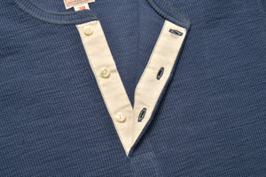 WESTERN CARDIGAN STITCH HENLEY SHIRT