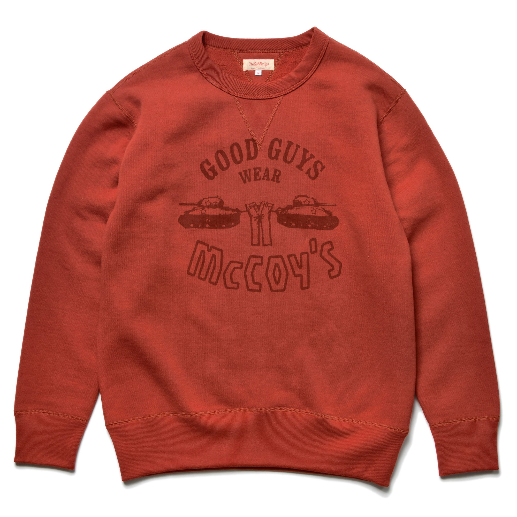 MILITARY PRINT SWEATSHIRT / GOOD GUYS WEAR MCCOY'S