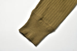 DOUBLE DIAMOND EYELET HENLEY UNDERSHIRT