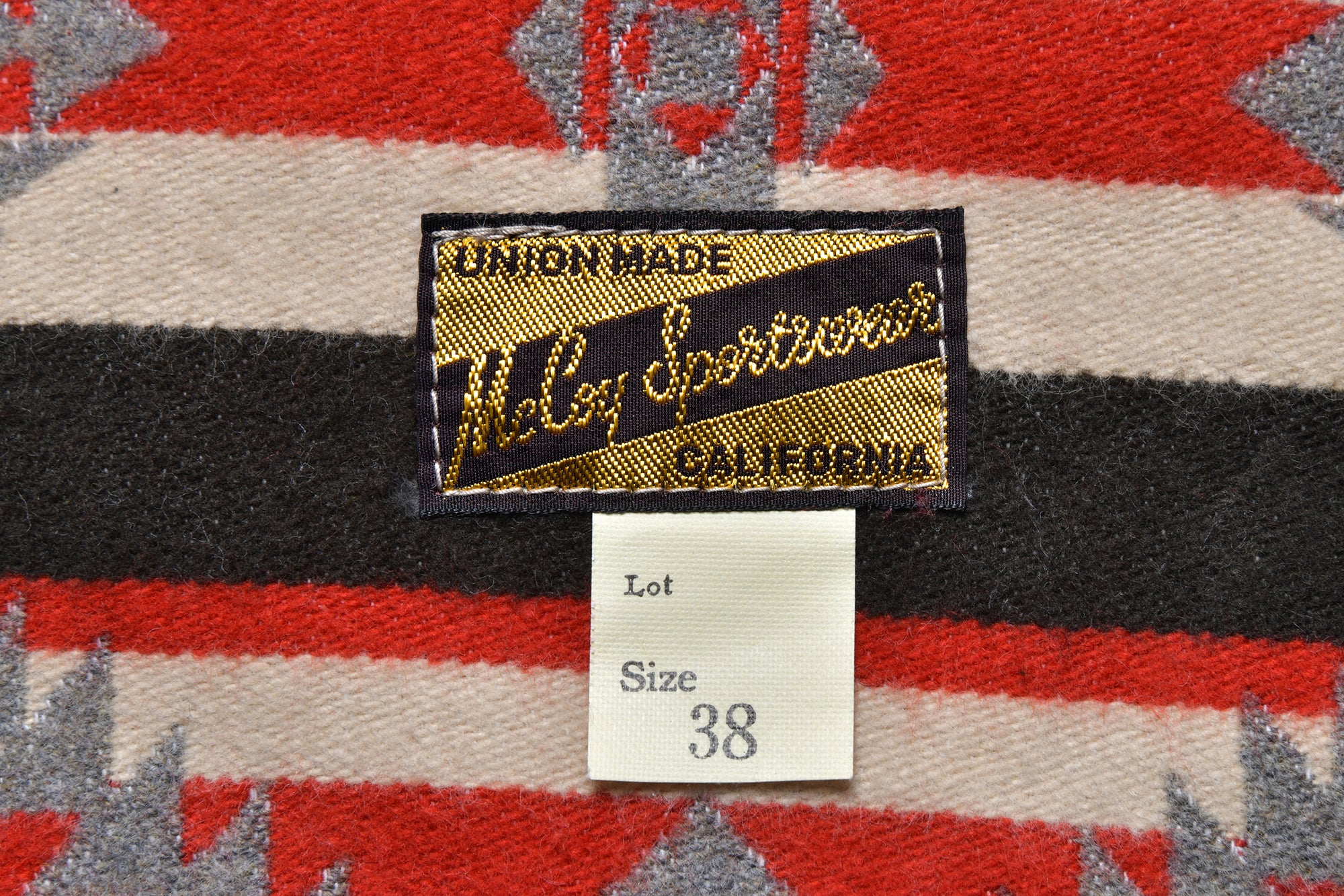 COTTON JACQUARD BLANKET JACKET