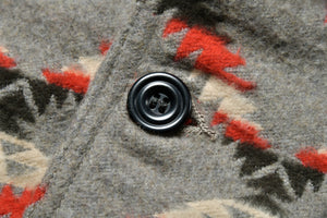 COTTON JACQUARD BLANKET JACKET