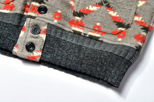 COTTON JACQUARD BLANKET JACKET