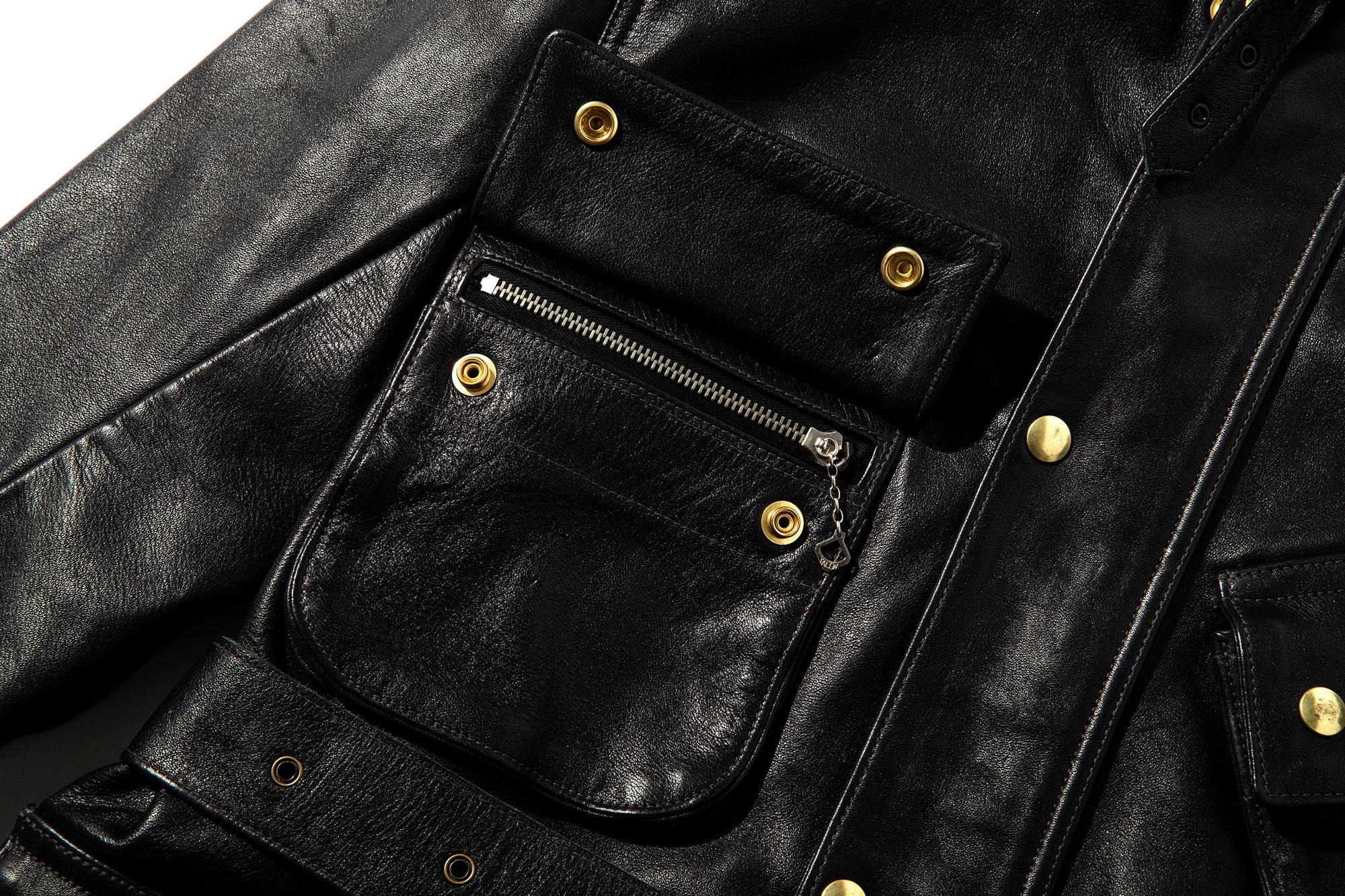 LEATHER ENDURO TRIAL JACKET