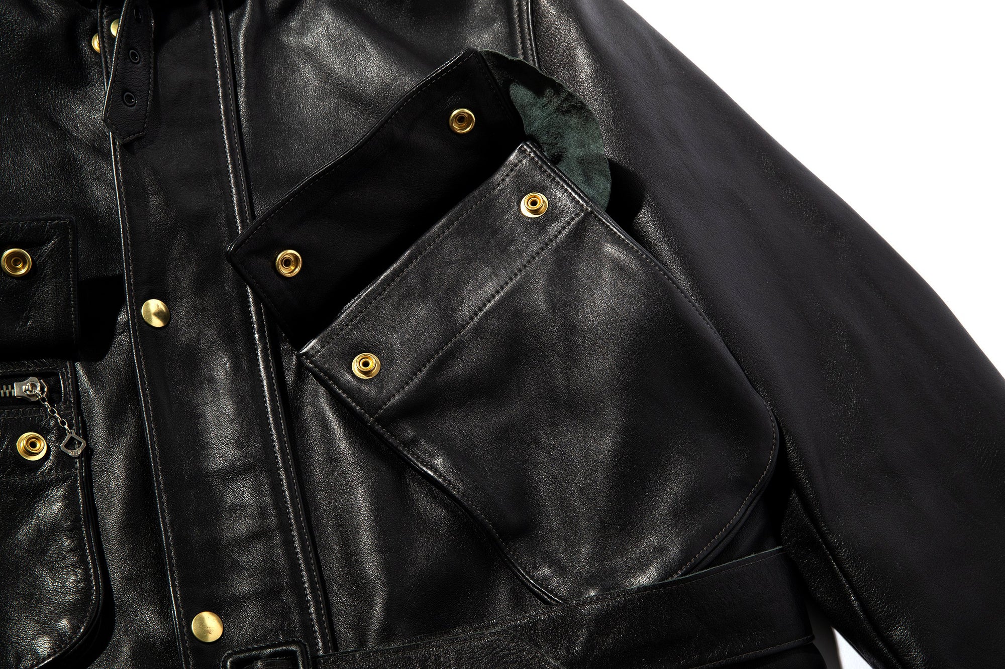 LEATHER ENDURO TRIAL JACKET