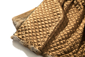 YETI HOODED FUR COAT