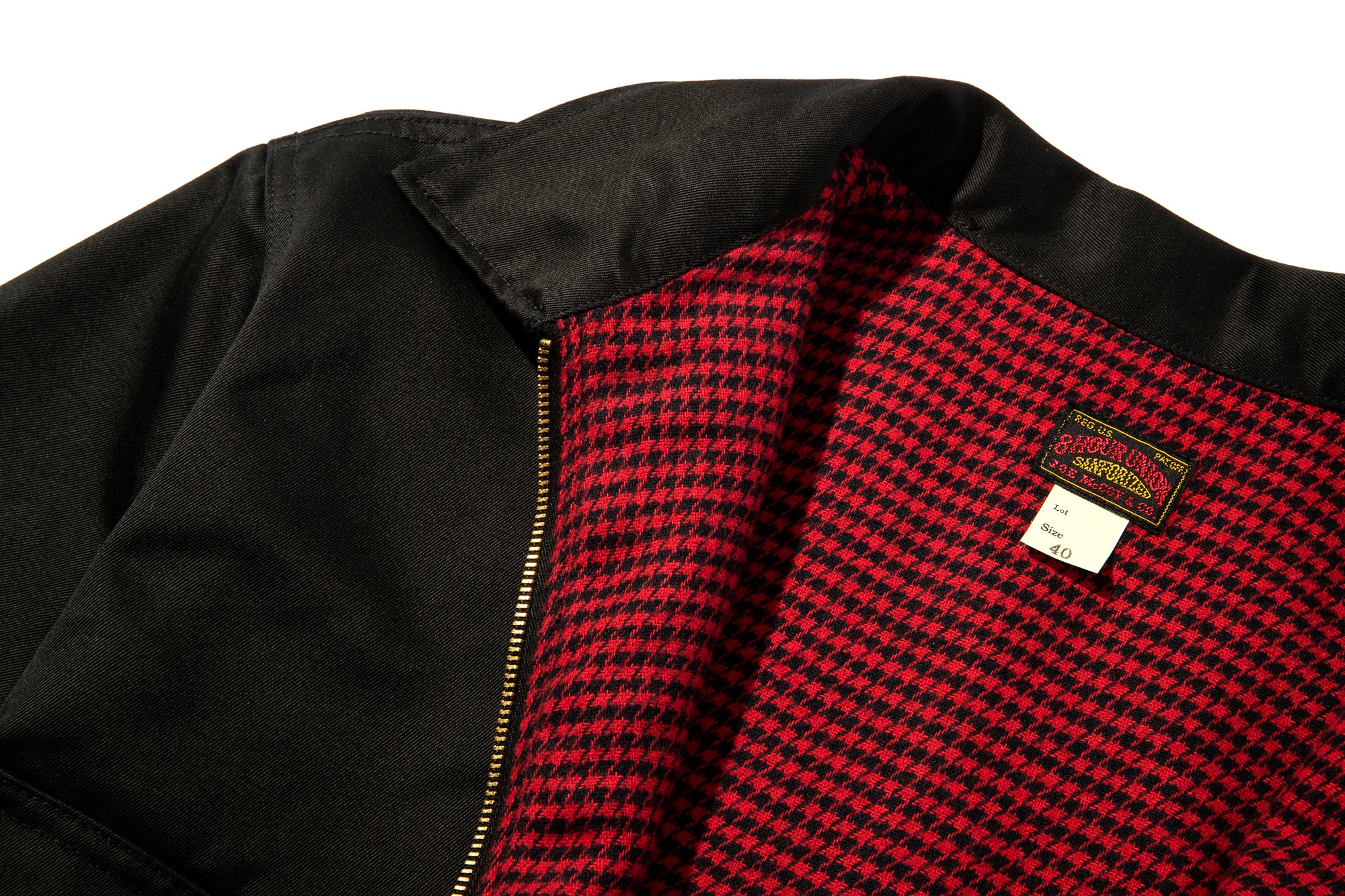 8HU HEAVY COTTON DRILL F/Z WORK JACKET