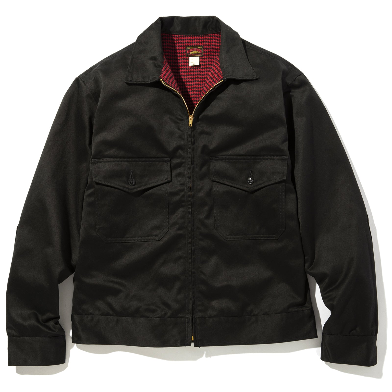 8HU HEAVY COTTON DRILL F/Z WORK JACKET