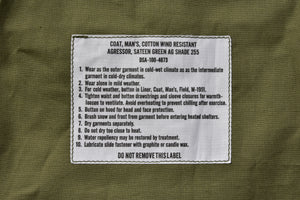 COAT, MAN'S, COTTON WIND RESISTANT AGGRESSOR