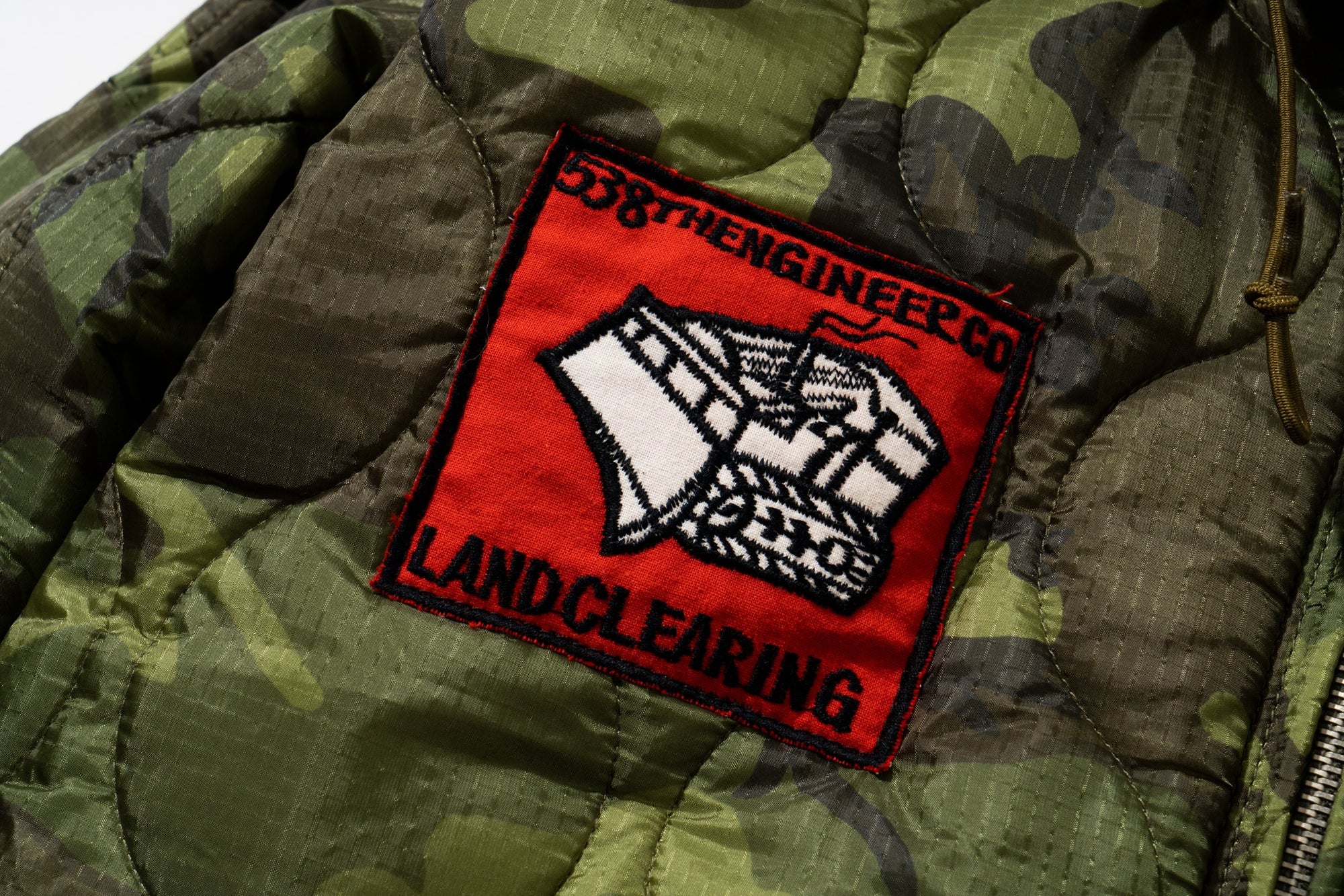 LINER, CAMOUFLAGE PONCHO PARKA