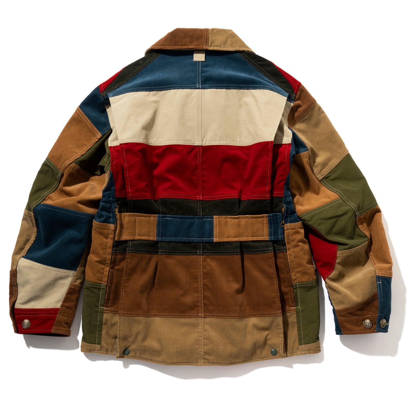 MULTICOLOR CORDUROY HUNTING COAT
