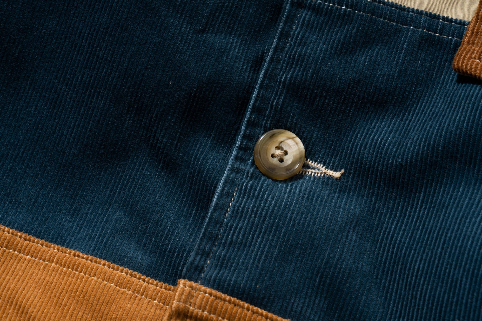 MULTICOLOR CORDUROY HUNTING COAT