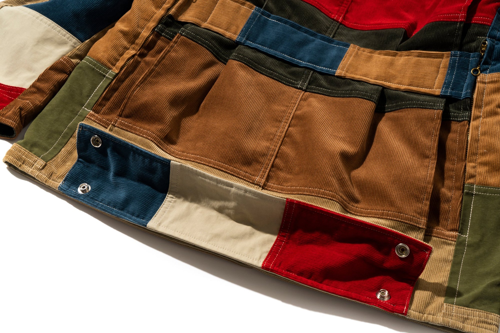MULTICOLOR CORDUROY HUNTING COAT