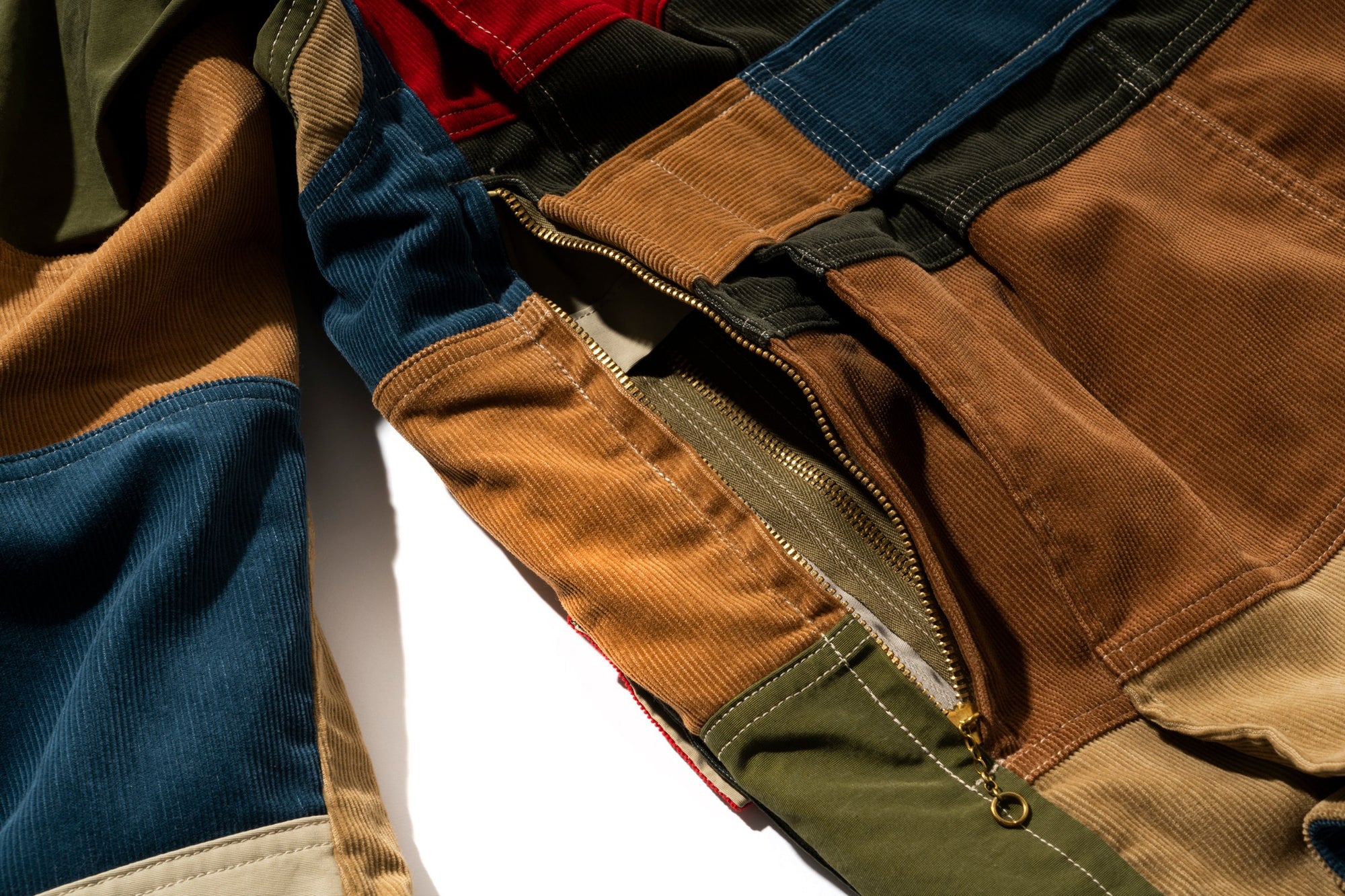 MULTICOLOR CORDUROY HUNTING COAT