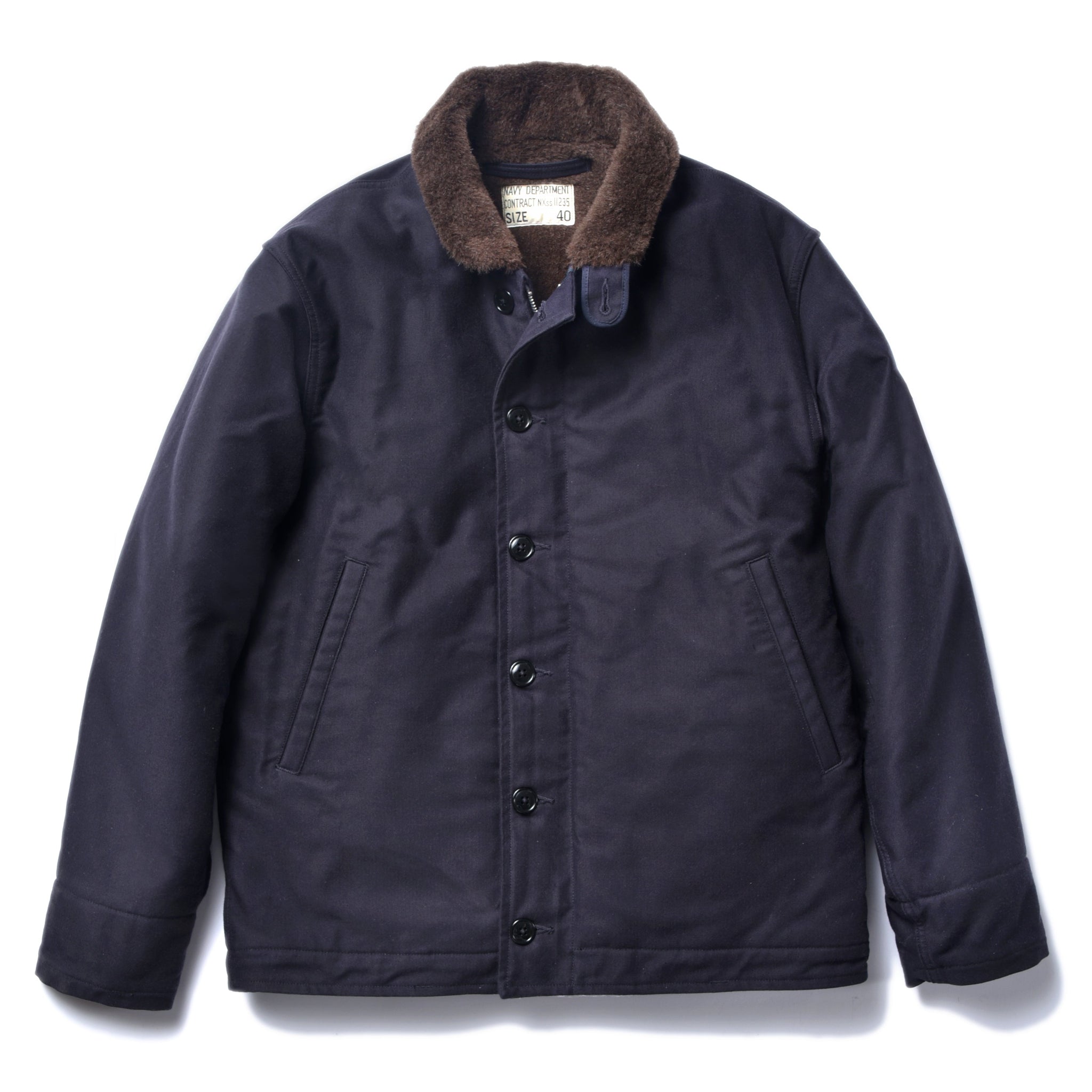 GIACCA BRONSON RETRO US Navy Deck N-1 resistente inverno cappotto GIACCA BRONSON RETRO US Navy Deck N-1 resistente inverno cappotto