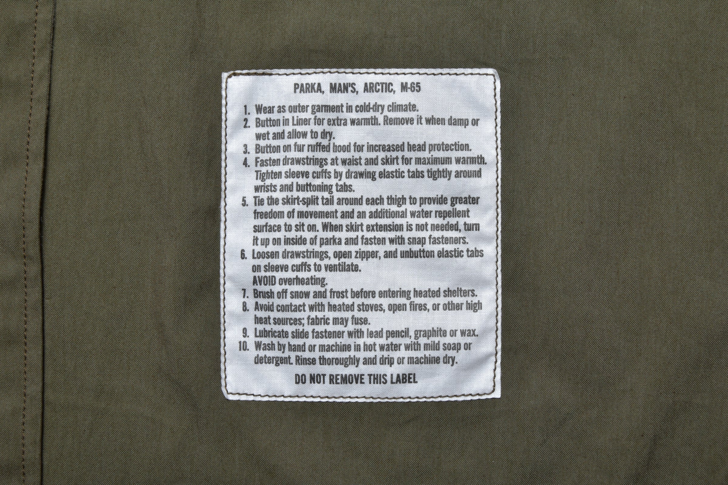 PARKA, MAN'S M-65 – The Real McCoy's