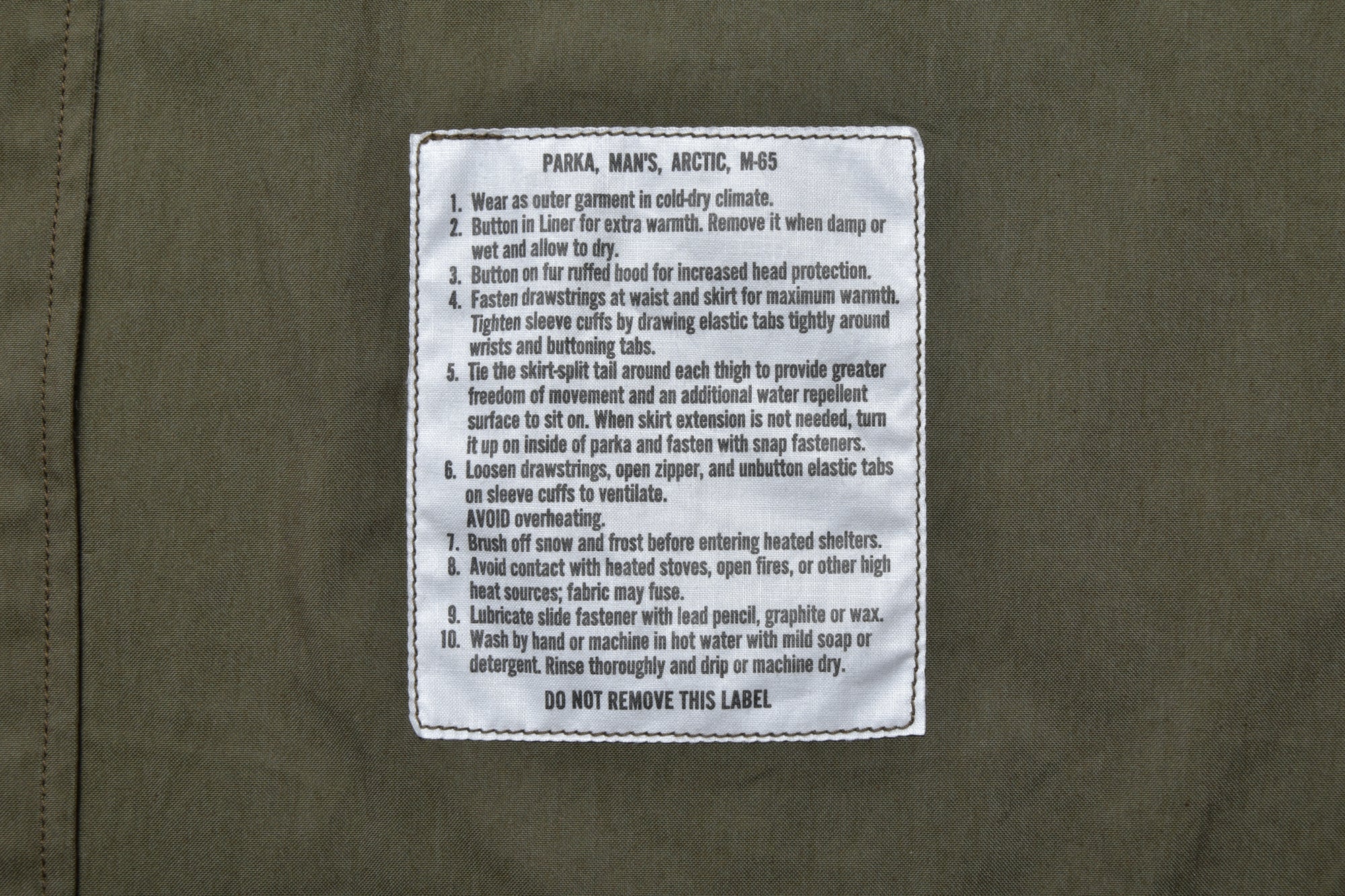 PARKA, MAN'S M-65