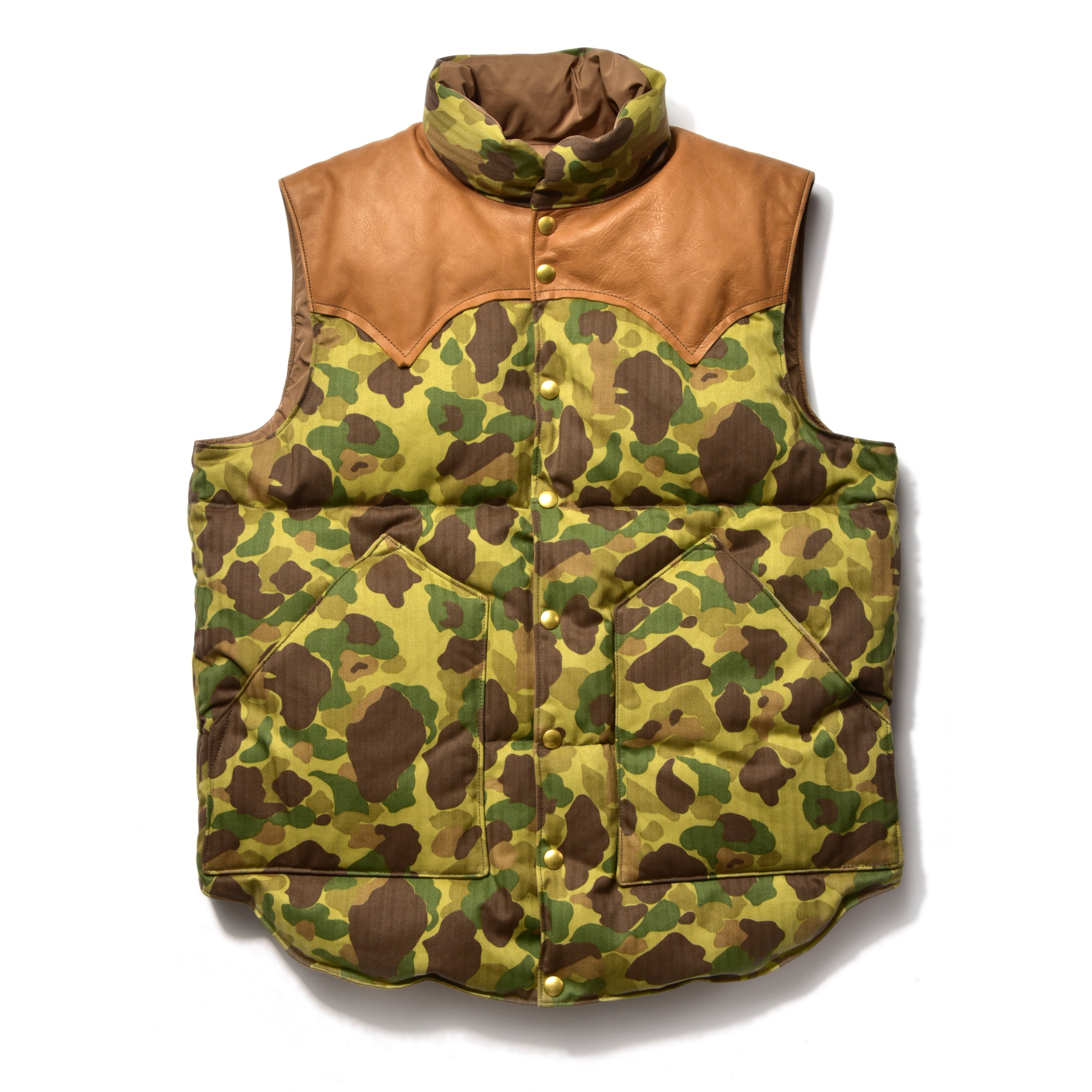 FROGSKIN DOWN VEST – The Real McCoy's