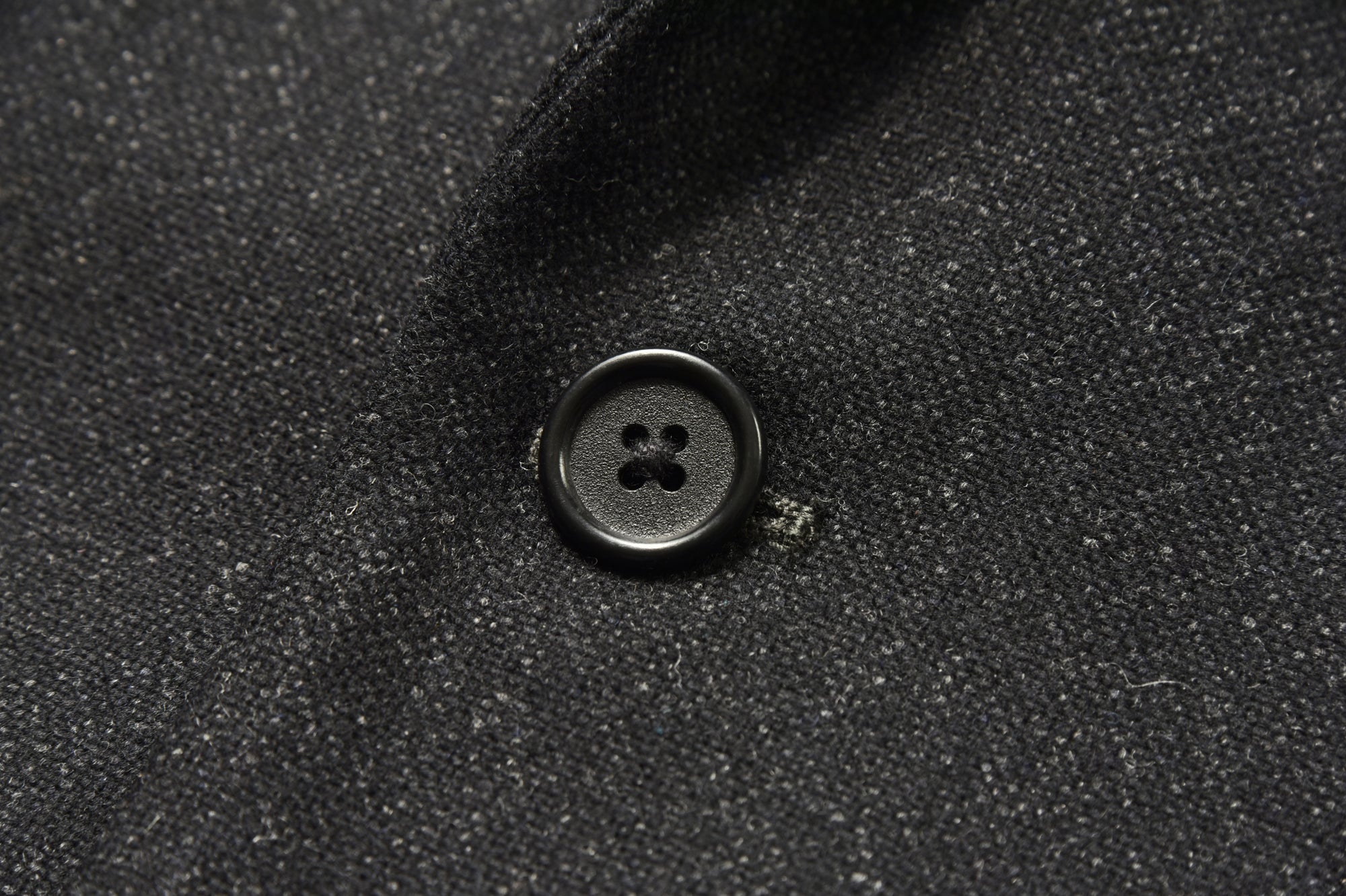 1950s WOOL SPORTS COAT / CHARCOAL